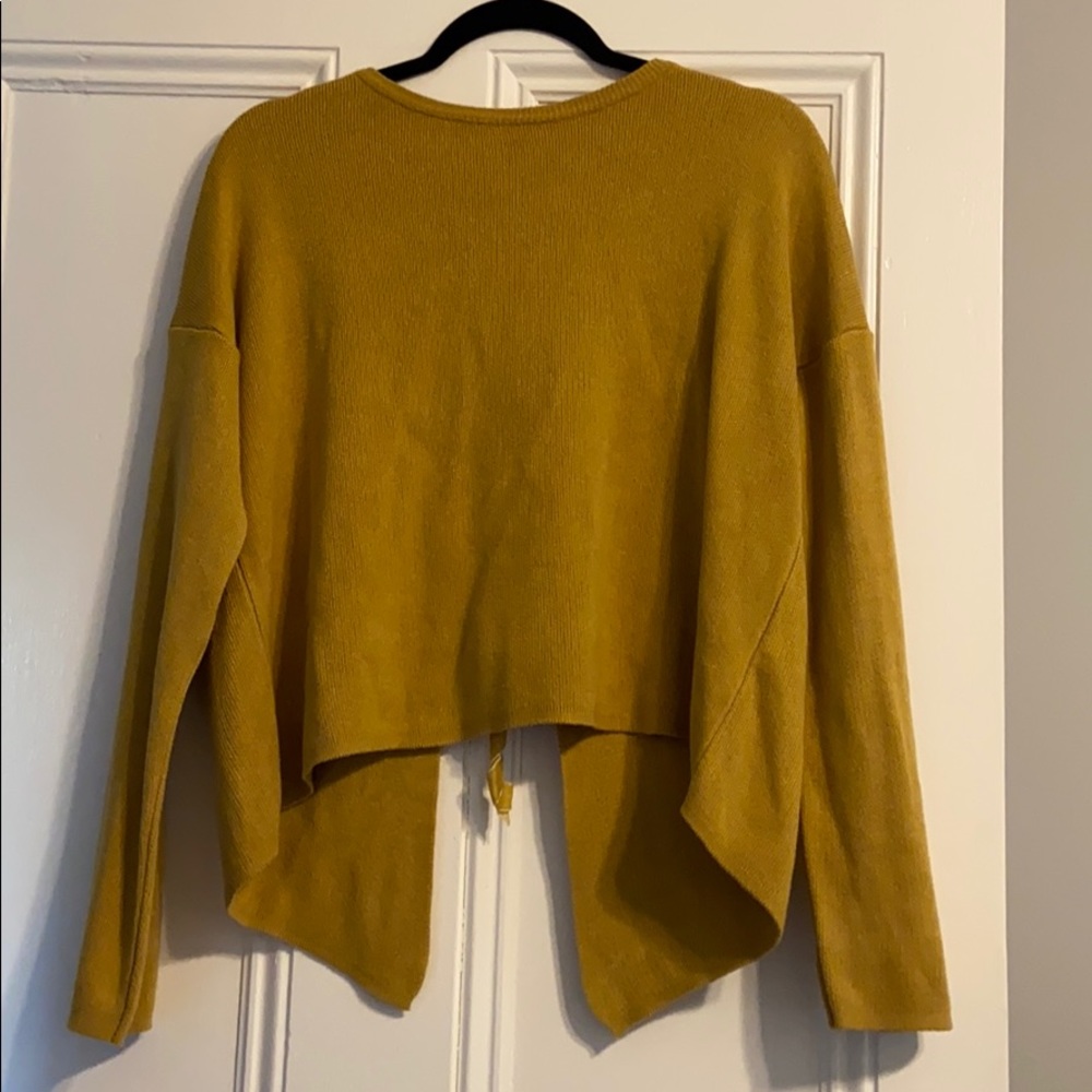 American Eagle Tie-Back Sweater